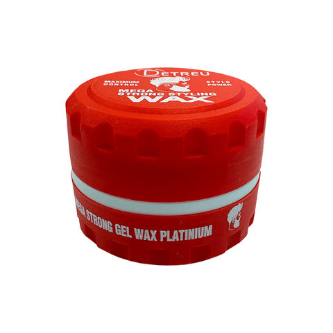 Detreu - Mega Strong Wax - Titan Matt - Platinum - 140 ml