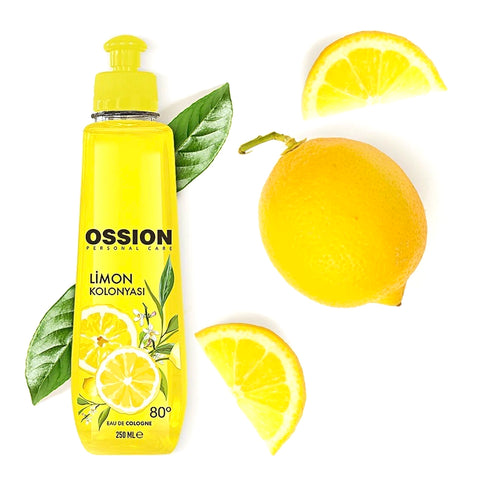 Ossion Lemon Cologne 80° (4000 und 250 ml)